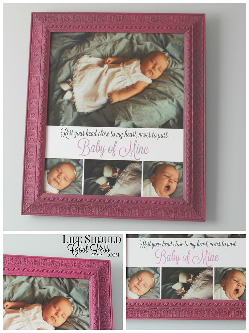 Baby Of Mine Nursery Art/Decor LIFE SHOULD COST LESS