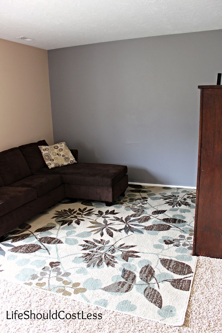 The Chalky Finish Painted Accent Wall LIFE SHOULD COST LESS