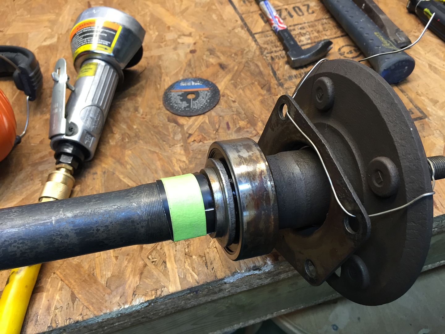 Replacing 8" or 9" axle bearings Vintage Mustang Forums