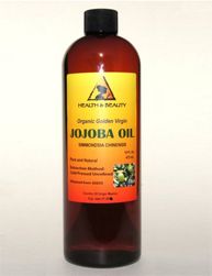 Jojoba Oil Golden Pure Organic Carrier Unrefined 
