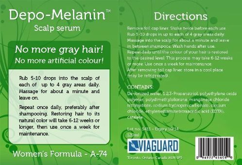 Women's Depo Melanin Hair Treatment Scalp Serum