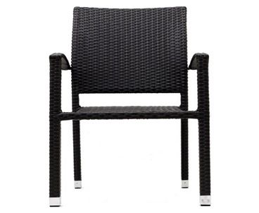 Outdoor Furniture, Wicker Dining Chairs, Wicker Outdoor Furniture, LexMod Bella Dining Armchair