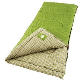 Coleman Green Valley Cool-Weather Sleeping Bag with Mini Tool Box (fs)