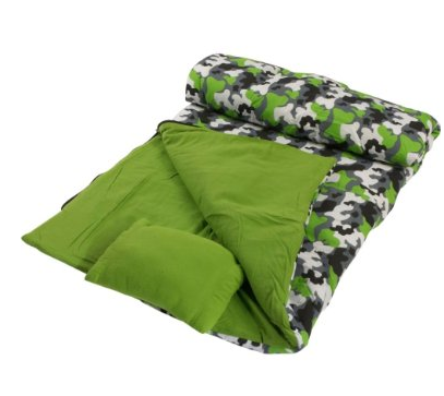 Wildkin Camouflage Sleeping Bag