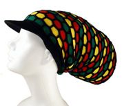  Buy Rasta Dread Knit Brim Rasta Tam Brim Hat Dreadlocks Cap at Amazon