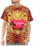  Buy Zero Men's Leopard Pompous Hipster Religious Hip Hop T-Shirt at Amazon