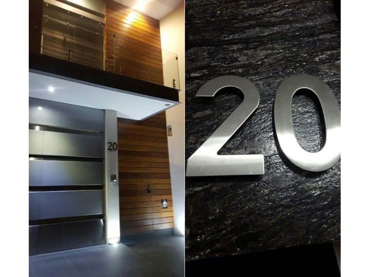 EL MEJOR TAMAÑO PARA NÚMEROS MODERNOS EXCELENTE PARA LA FACHADA DE TU CASA
