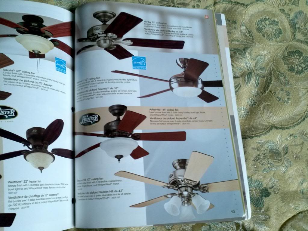 Home Hardware Electrical Guide 2010 Vintage Ceiling Fans