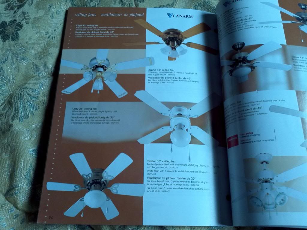 Home Hardware Electrical Guide 2010 Vintage Ceiling Fans Com Forums