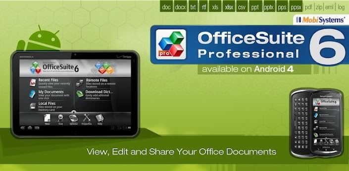 Tính năng mới + hướng dẫn cài đặt và sử dụng văn phòng OfficeSuite Pro !