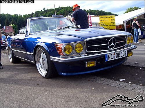 Mercedes r107 wheels #5