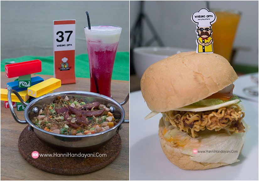 Nasi Panggang & Mie Burger Warung Oppa