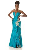 Miss Universe 2012 Evening Gown Portraits Angola Marcelina Vahekeni