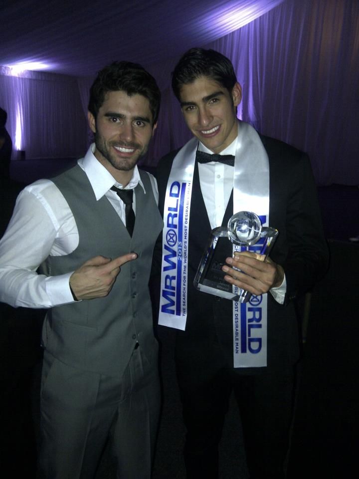 Mister World 2012 winner Francisco Escobar Colombia