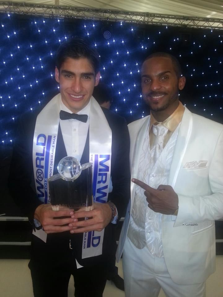 Mister World 2012 winner Francisco Escobar Colombia