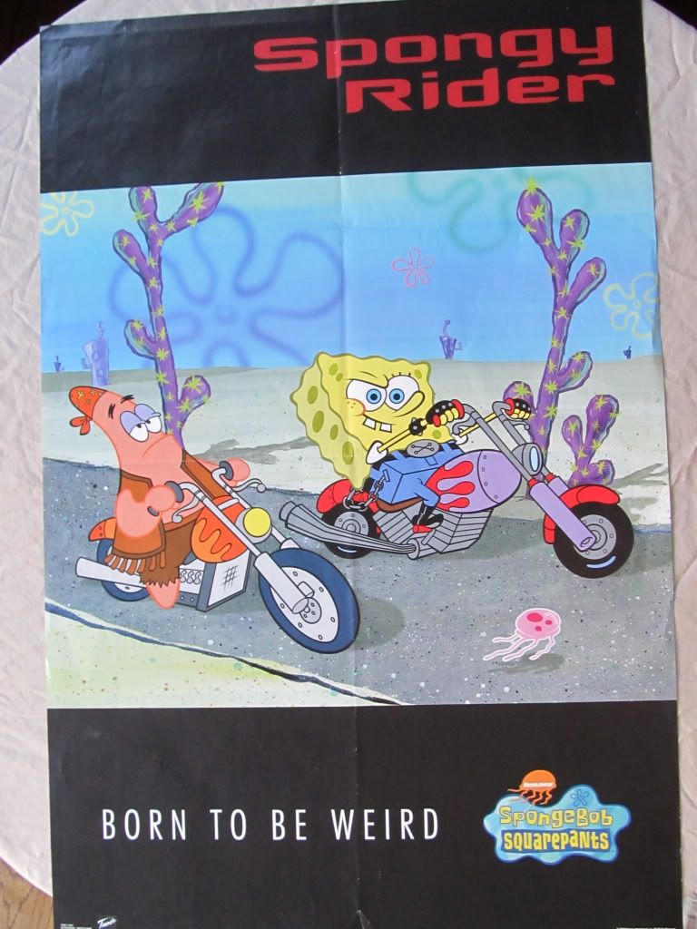 Download this Details About Sponge Bob Square Pants Quot Spongy Rider Born Weird picture
