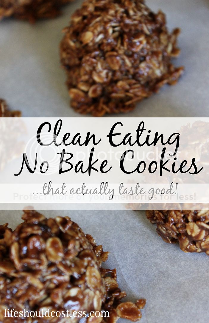 Clean Eating No Bake Cookies...That Actually Taste Good! |LIFE SHOULD ...