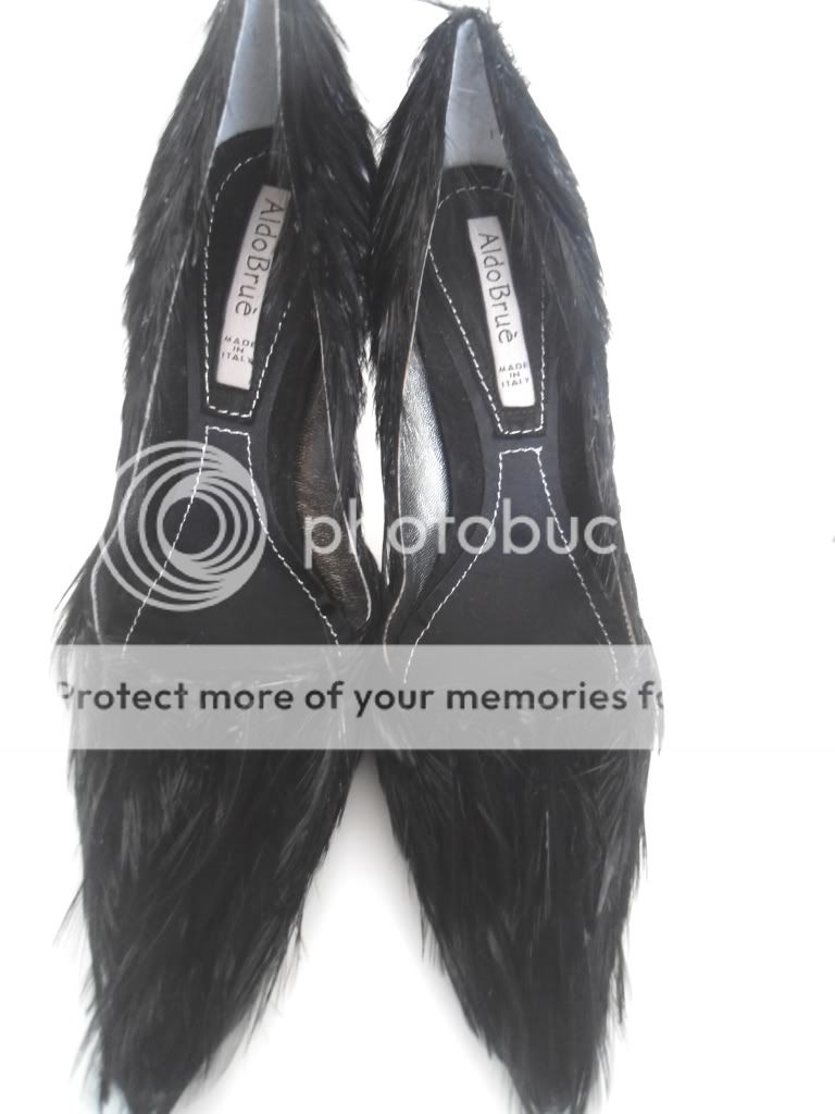 有关以下物品的详细资料: aldo bruè woman shoe in black suede