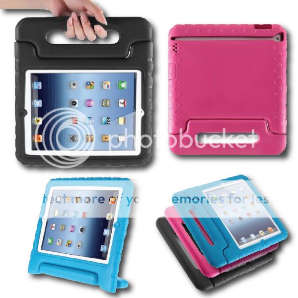 Children Kids Proof Thick Foam iPad Cover Case Stand with Handle 3