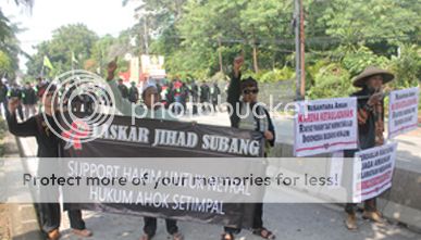 Laskar Jihad Subang Turun, Ahok Dihukum 2 Tahun