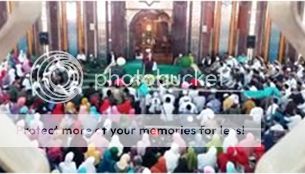 Peringatan Isra Mi'raj di Mesjid Agung Cimahi