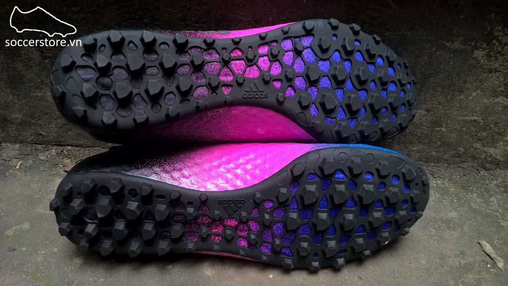 Adidas X Tango 16.1 TF- Shock Pink/Core Black/Blue BA9468